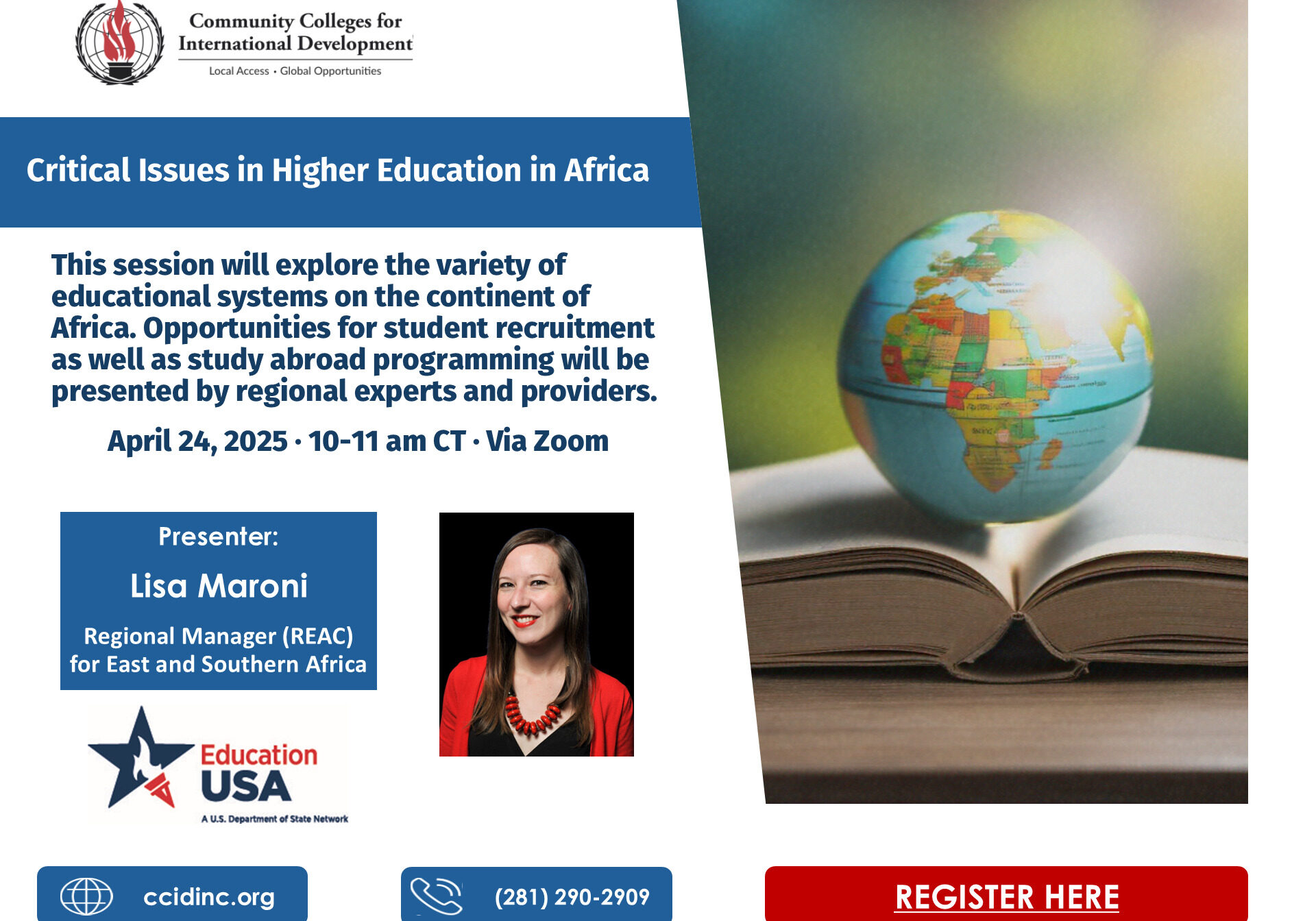 Critical Issues in Higher Ed in Africa Webinar 4.24.25